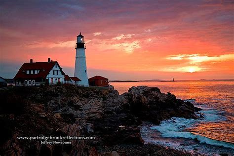 Sunrise Portland Head Light | Lighthouse photos, Lighthouse pictures ...