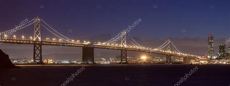 Bay Bridge at Night — Stock Photo © nstanev #18098139