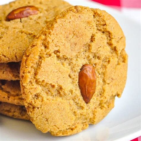 Almond Butter Cookies - crispy, chewy, nutty, delicious