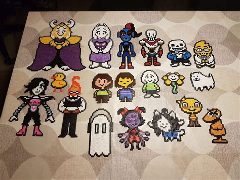 Undertale Characters 1 Asgore Toriel Undyne Papyrus Sans Alphys