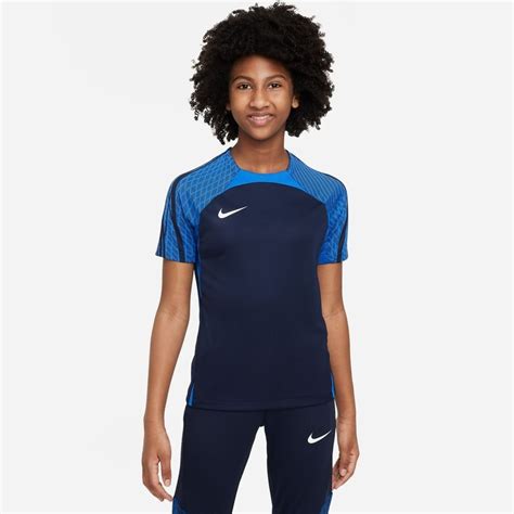 Nike Trenings T Skjorte Dri FIT Strike 23 Navy Blå Hvit Barn