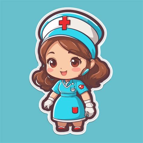 Premium Vector | Nurse cartoon vector