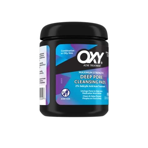 Oxy Acne Medication Cleansing Pads Daily Defense With Maximum