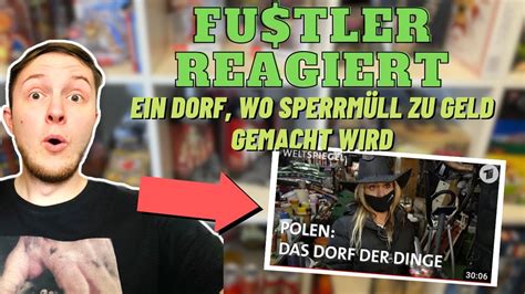 Czacz Wo Sperrmüll zu geld gemacht wird fustler Reaction reagiert