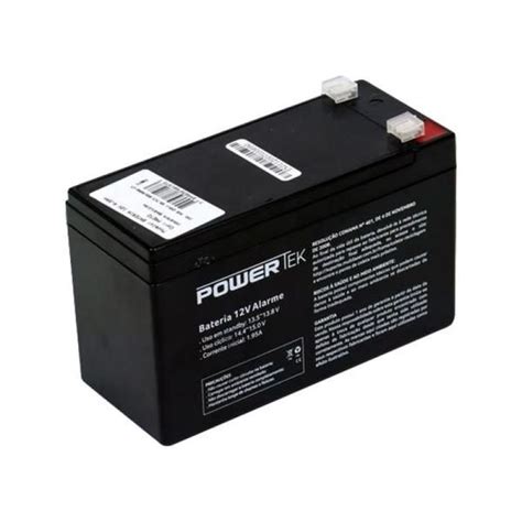 BATERIA SELADA P ALARME POWERTEK 12V 4 5AH EN011 RAICROM TECNOLOGIA