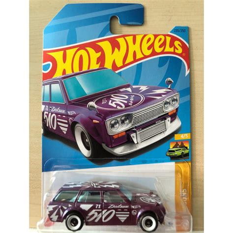 Hotwheels Datsun Bluebird Wagon 510 P23 Shopee Thailand