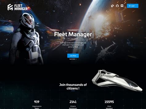 Fleet Manager For Star Citizen By Agc Arnaud Cantaloube On Dribbble