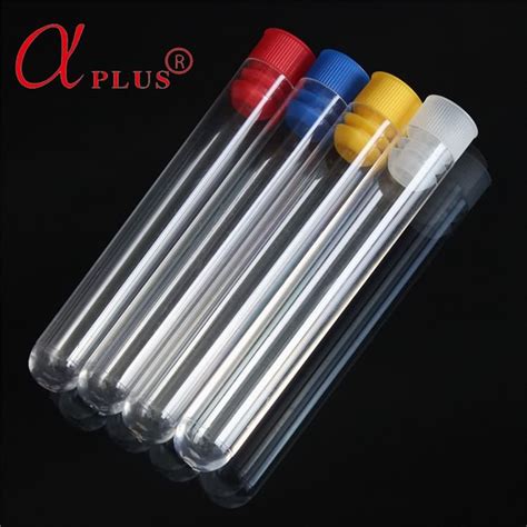 China Lab Disposable Plastic Sterile Test Tube With Screw Cap Supplier