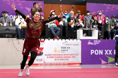 Tim Sepak Takraw Putri Jateng Raih Medali Emas Rmol Jateng