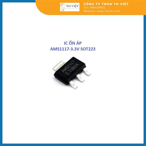 Ic Ổn Áp Ams1117 33v Sot223