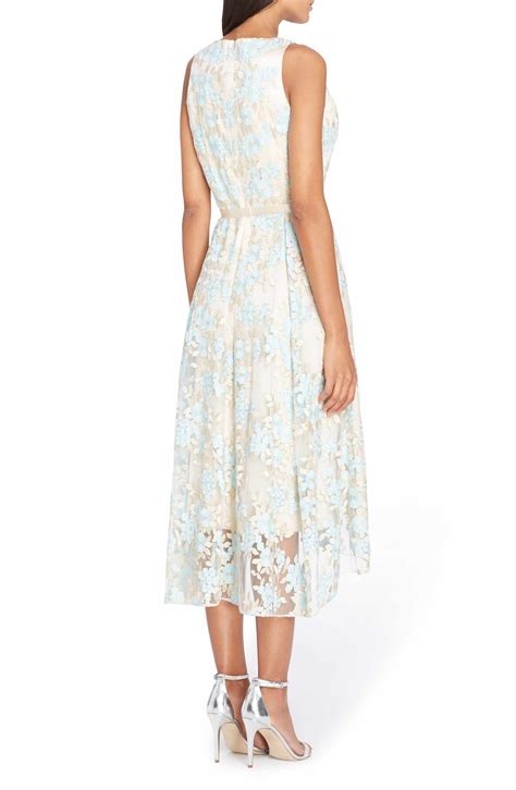 Tahari Floral Embroidered Dress Regular And Petite Nordstrom