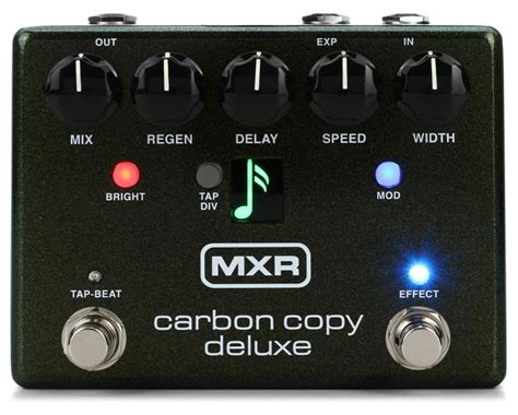 MXR Carbon Copy Deluxe Analog Delay Pedal Sweetwater