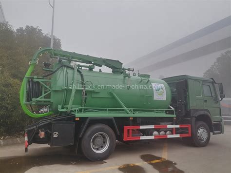 Sinotruck HOWO Trucks Septic Tank For Sale China Sinotruk HOWO Sewage