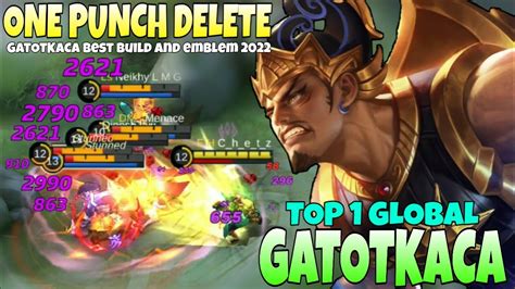 100 DEADLY GATOTKACA MAGE BUILD ONE HIT DELETE Gatotkaca Best Build