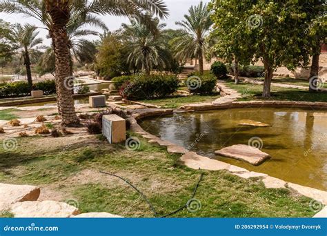 Green Terraces and Artificial Ponds of Al Bujairi Park, Riyadh, Saudi ...