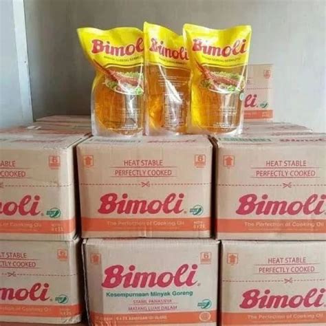 Jual PROMO Minyak Goreng Bimoli 2 Liter 1 Dus Isi 6 Pcs Shopee