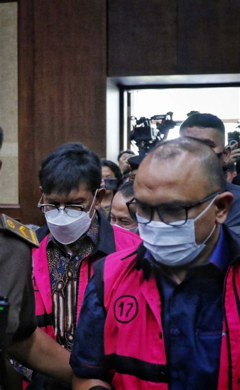 Raut Johnny G Plate Sampaikan Eksepsi Seret Nama Presiden Jokowi