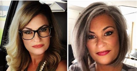 30 Gray Hair Before And After Pix That Will Blow Your Mind Grey Hair