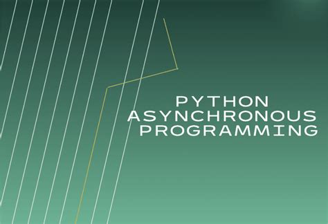 How Does Python Asynchronous Programming Work