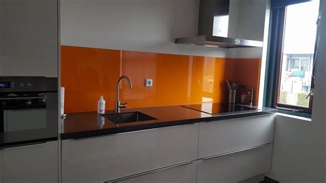 Glazen Achterwand Keuken Glasplaat In Kleur En Print