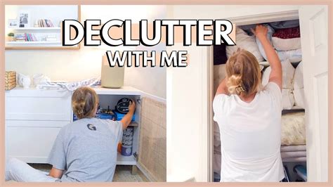 DECLUTTERING MY ENTIRE HOUSE How I Declutter Fast Organizing My