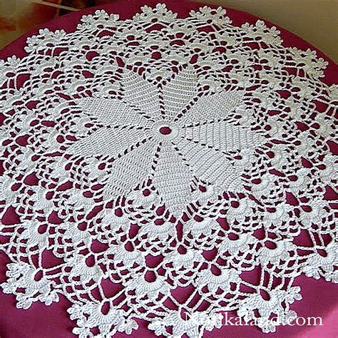 Notikaland Crochet How To Crochet Doily Tutorial Step By Step