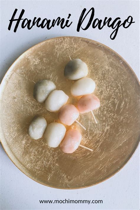 Hanami Dango Recipe Mochi Dessert For Cherry Blossoms Recipe