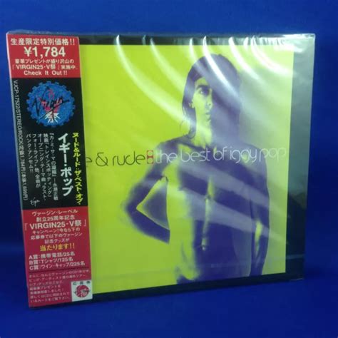 Iggy Pop Nude Rude Extremely Rare Oop Japanese Promo Cd Vjcp