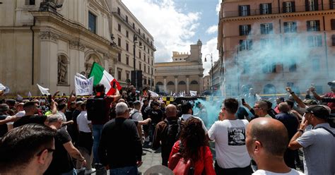 Le Foto Dello Sciopero Dei Taxi A Roma