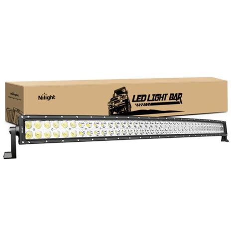 Nilight 70017c A 42 Inch Curved 240w Flood Spot Light Bar James Oaks