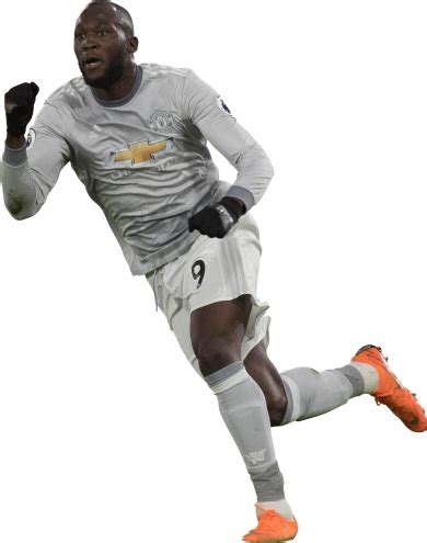 Romelu Lukaku Manchester United Football Render FootyRenders