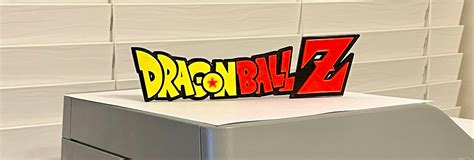 Dragon Ball Z Dbz 3d Printed Art Display Sign Funko Etsy