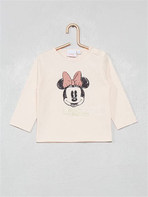 Camiseta Minnie Rosa Kiabi