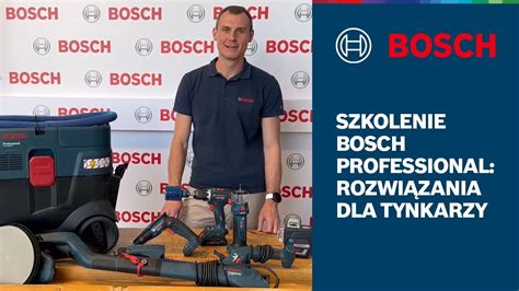 Szkolenie Bosch Professional Rozwiązania dla tynkarzy YouTube