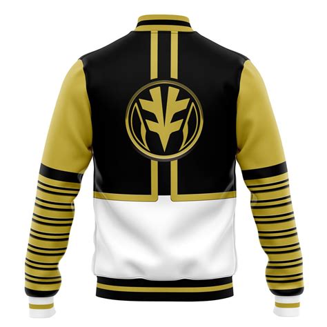 White Ranger Mighty Morphin Power Rangers Varsity Jacket - AnimeBape