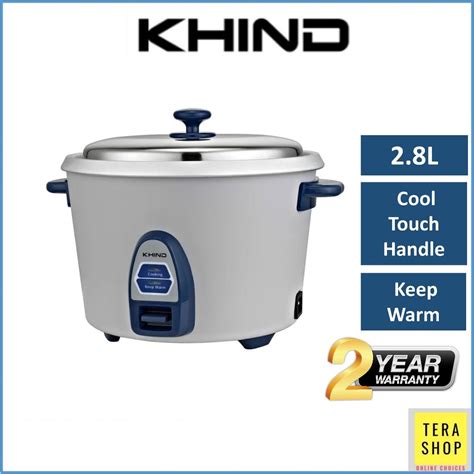 Khind RC828N 2 8L Electric Rice Cooker Periuk Nasi Shopee Malaysia