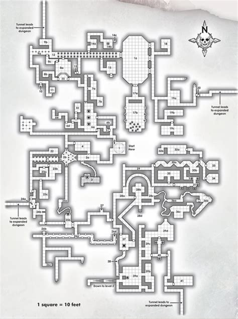 Dandd Dungeon Of The Mad Mages Maps Are Intricate And Massive Bell Of