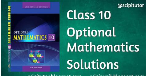 DR Simkhada Optional Mathematics Solutions Guide Class 10