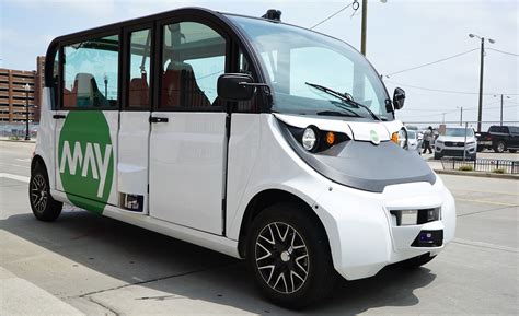 May Mobility Launches Self Driving Shuttle Service In Motor City News