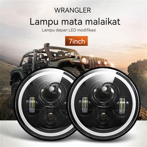 Jual Lampu Projector Led Daymaker Harley Inchjeep Led Depan Hi Lo