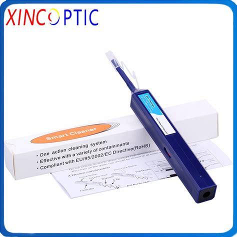 125mm 800 Times One Click Fiber Optic Connector Cleaner Pen 125mm For Lc Mu Adapters And