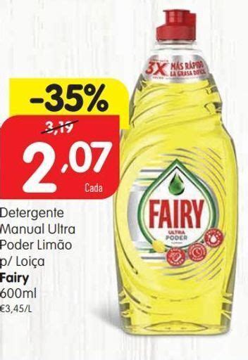 Promo O Detergente Lavalou A Fairy Em Minipre O