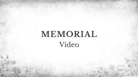 Memorial Video Maker Creating Special Tribute Videos