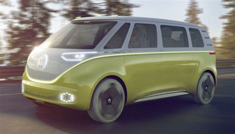 Elektro Minibus VW ID Buzz Kommt Ab Mitte 2022 Ecomento De