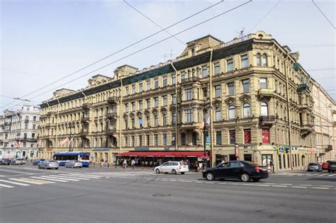 Nevsky Prospect In St Petersburg Editorial Image Image Of Russian