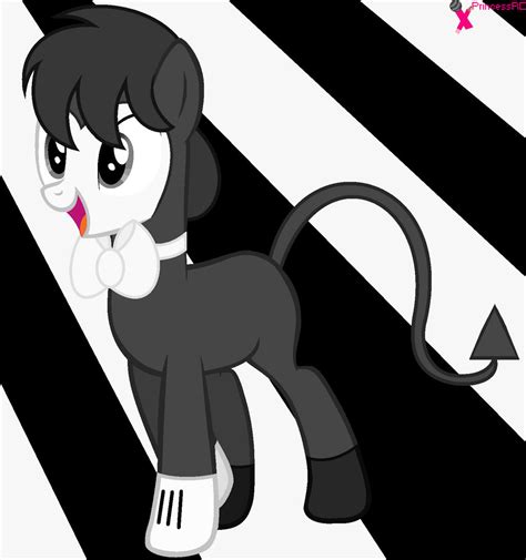 Bendy The Dancing Demon Pony By Princessrainbow123 On Deviantart