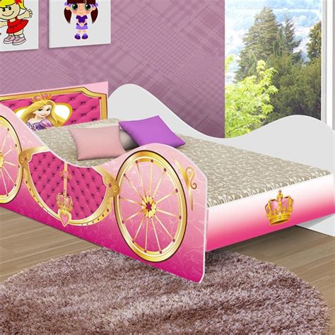 Cama Infantil Carruagem Princesa Colch O Leroy Merlin