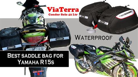 My New Saddle Bag Viaterra Condor Solo Ltr Waterproof Best