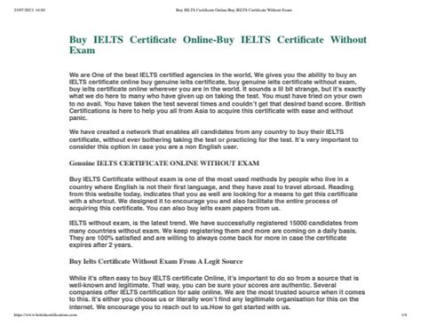 Buy Ielts Certificate Online Buy Ielts Certificate Without Exam