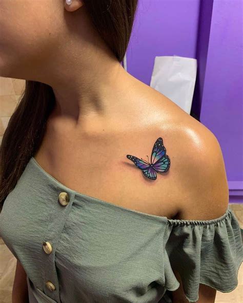 Top 12 3d Butterfly Tattoo You Will Love